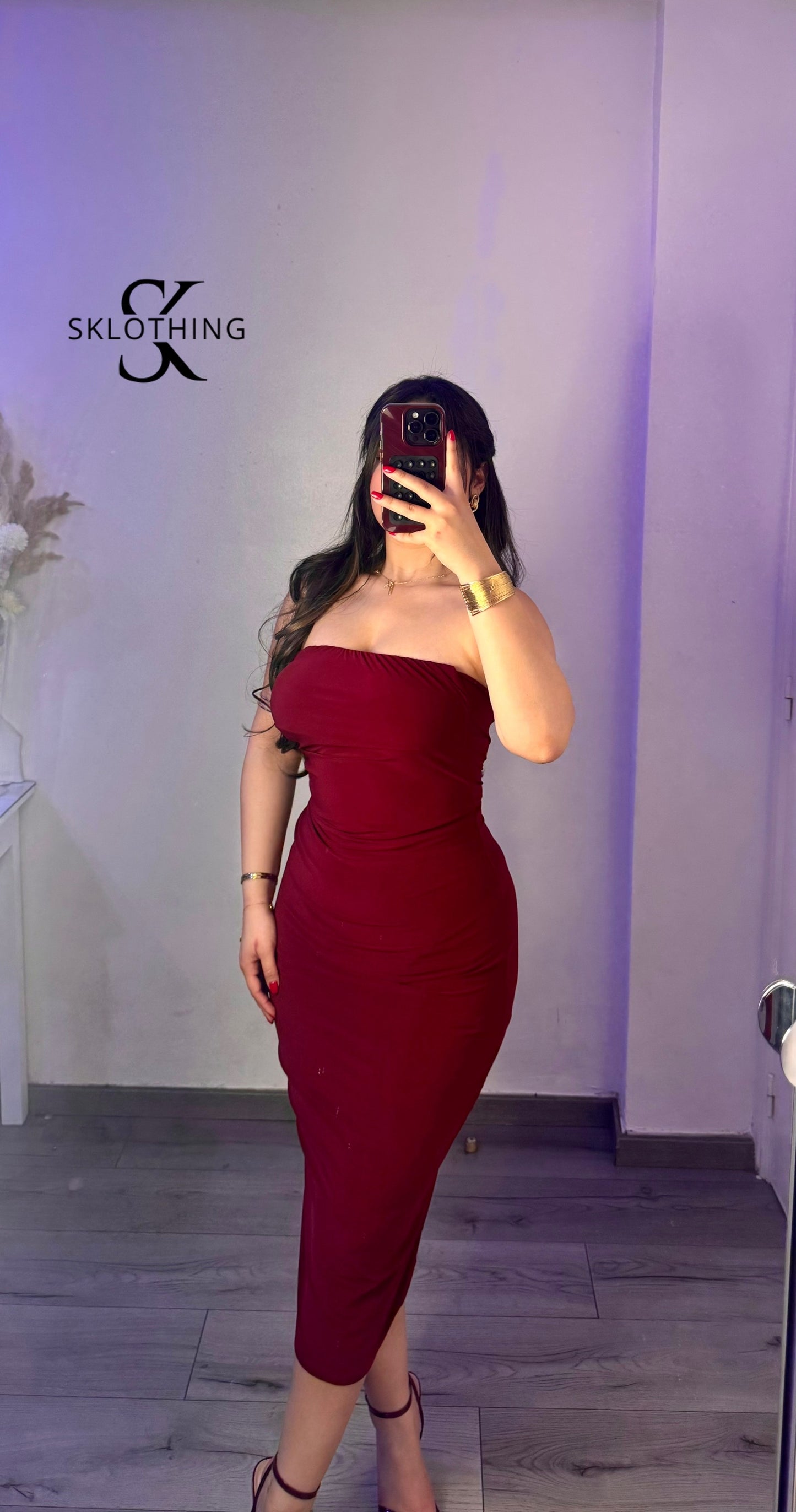 Robe bandeau