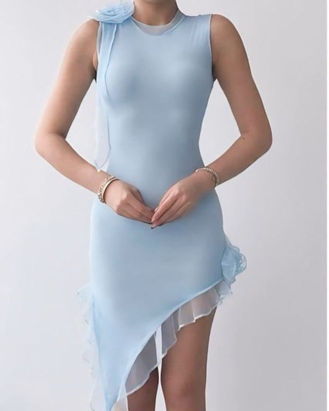 Aqua dress